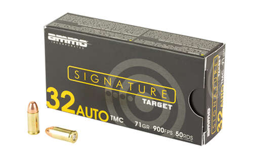 Ammunition Ammo Inc Signature Target AMMO INC 32 AUTO 71GR TMC 50/1000 • Model: Signature Target